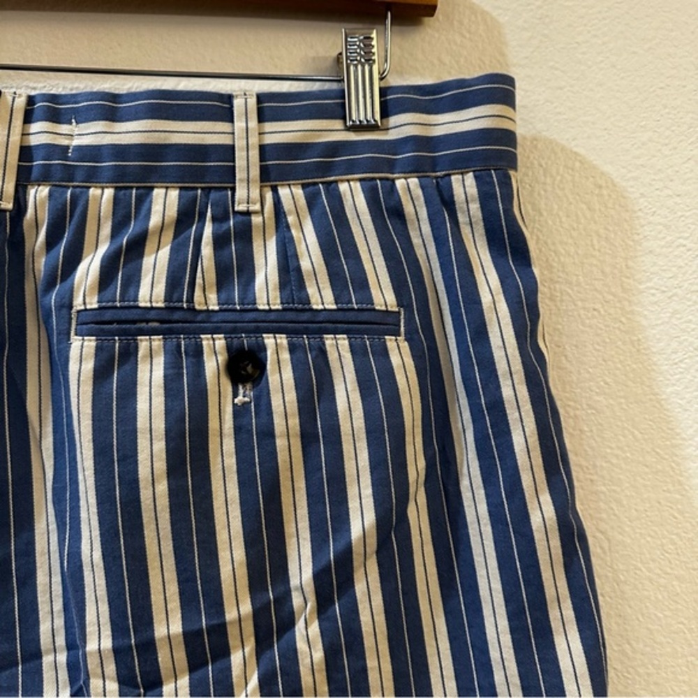 Everlane The Pleated‎ Chino Short in Dutch Blue/Natural Size 14 - Picture 9 of 12